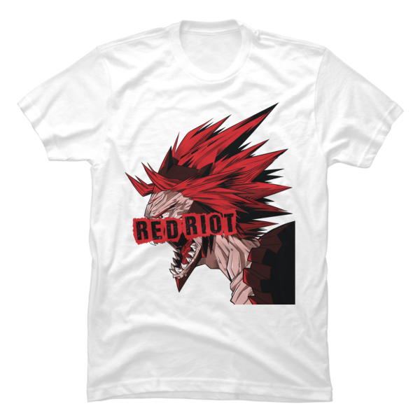 red riot shirt